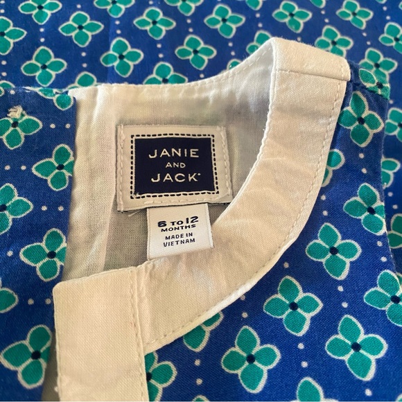Janie and Jack Geo Blocked Dress - Picture 7 of 7